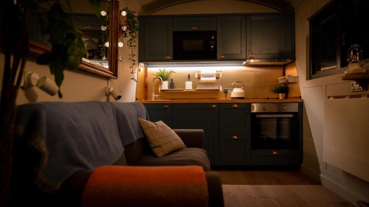 Cosy Double Shepherds Hut In Beautiful Wicklow With Underfloor Heating Throughout Rathnew エクステリア 写真