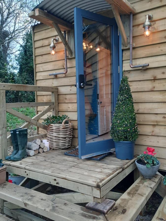 Cosy Double Shepherds Hut In Beautiful Wicklow With Underfloor Heating Throughout Rathnew エクステリア 写真